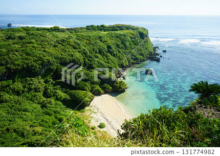 Kafu Banta, a scenic spot in Okinawa 131774982