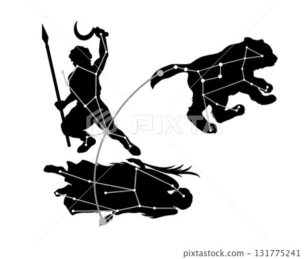 Spring large curve silhouette illustration Spring large curve silhouette illustration 131775241