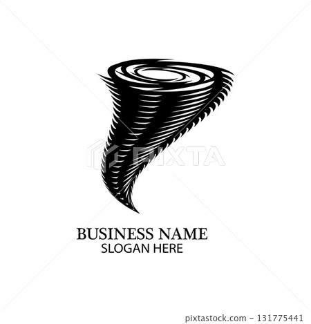 Tornado symbol vector illustration 131775441