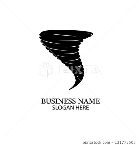 Tornado symbol vector illustration 131775505