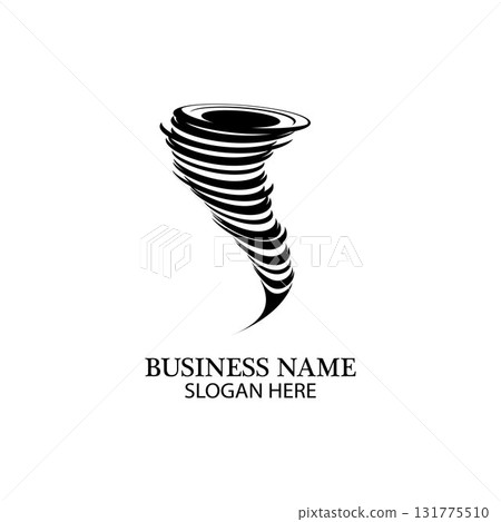 Tornado symbol vector illustration 131775510