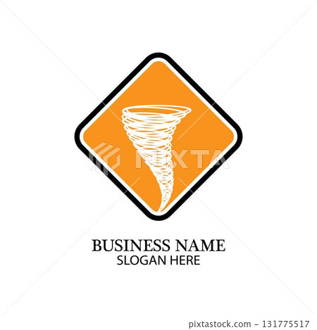 Tornado symbol vector illustration 131775517