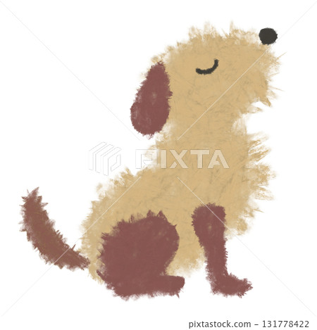 Colorful dog illustration Colorful dog illustration 131778422