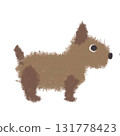 Colorful dog illustration 131778423