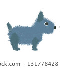 Colorful dog illustration 131778428