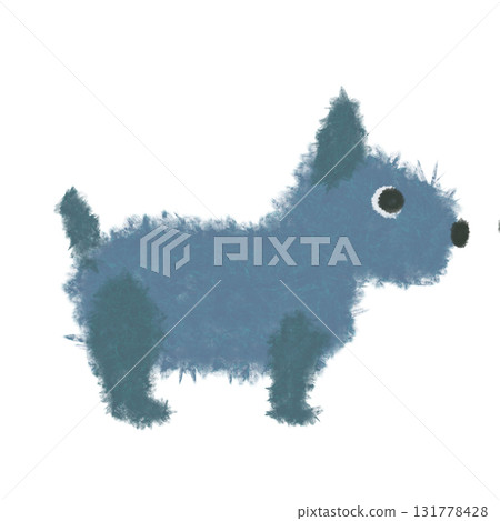 Colorful dog illustration Colorful dog illustration 131778428