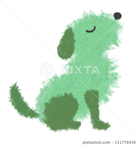 Colorful dog illustration Colorful dog illustration 131778430