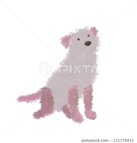 Colorful dog illustration Colorful dog illustration 131778431