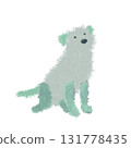 Colorful dog illustration 131778435