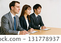 Company employees participating in a seminar 131778937