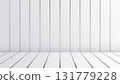 minimalist white 3d studio background with vertical panels and soft light shadows, clean empty interior space for product display or modern presentation scene 131779228