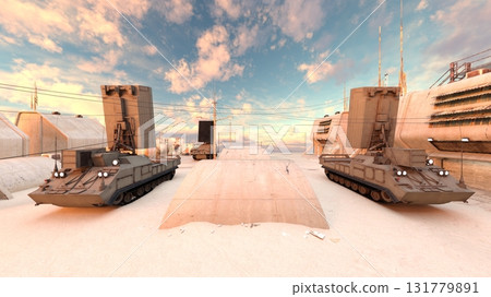 Military camp 131779891