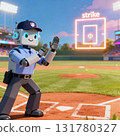 Baseball robot umpire with holographic strike zone and tracking Baseball robot umpire with holographic strike zone and tracking 131780327