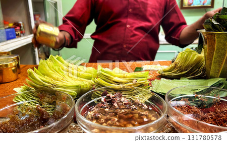 Traditional Indian Paan Shop The Art of Making Paan 131780578