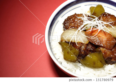 糖醋豬肉蓋飯 糖醋豬肉蓋飯 131780979