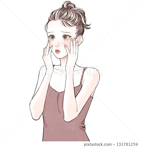 一個關心自己皮膚狀況的女人 131781259