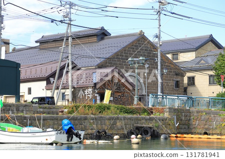 Canal warehouses along the Otaru Canal 131781941