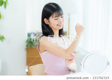 Female skin care 131782325