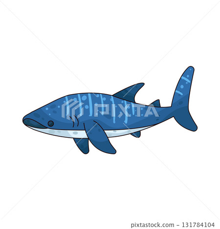 illustration of Whale Shark 131784104