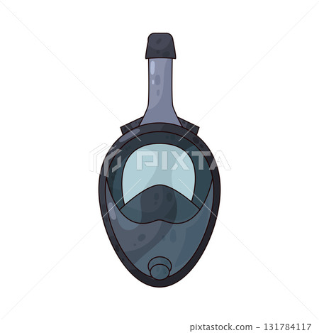 illustration of Full Face Diving Mask illustration of Full Face Diving Mask 131784117