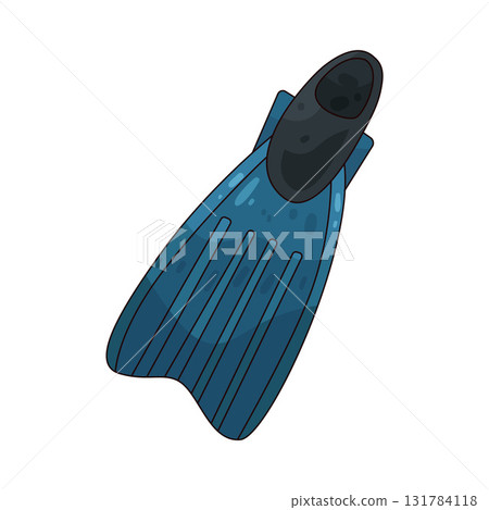 illustration of Snorkeling Fins 131784118