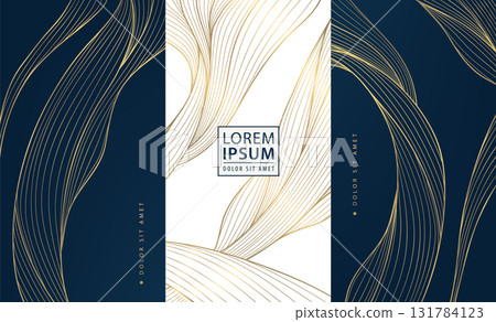 Luxury abstract vector backgrounds, golden wave lines, marble textures, elegant geometric frames, royal modern style. Premium packaging, wine or perfume labels, wedding cards Luxury abstract vector backgrounds, golden wave lines, marble textures, elegant geometric frames, royal modern style. Premium packaging, wine or perfume labels, wedding cards 131784123