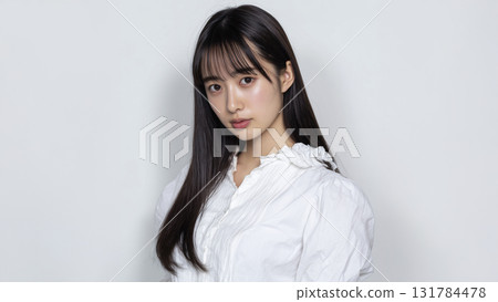 皮膚美麗的日本女性 131784478