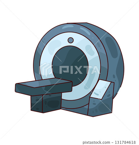 illustration of MRI Scan 131784618