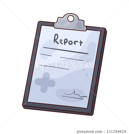 illustration of Medical Report illustration of Medical Report 131784629