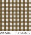 橄欖棕色無縫格紋圖案 131784895