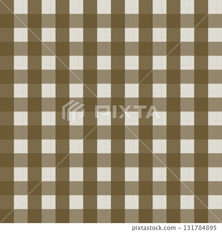 Olive brown seamless check pattern Olive brown seamless check pattern 131784895