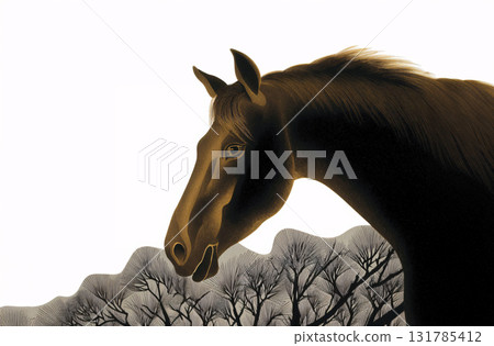Horse  131785412