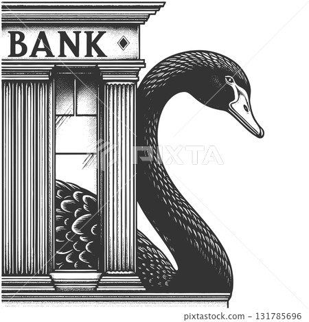 Black Swan Looming Over Bank Financial Shock 131785696