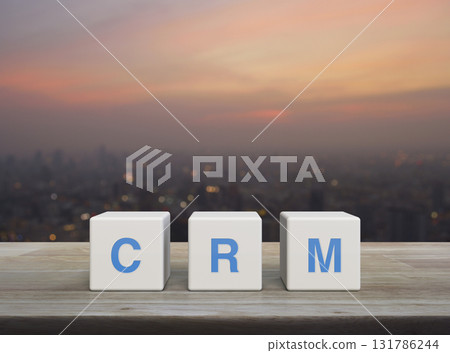 Customer Relationship Management concept 131786244