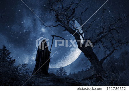 Halloween mystery concept, Generative AI 131786852