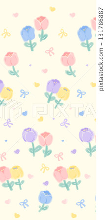 Assorted Handpainted Floral Cartoon And Vintage Patterned Decorative Paper Collection 131786887
