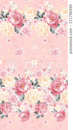 Assorted Handpainted Floral Cartoon And Vintage Patterned Decorative Paper Collection 131786890