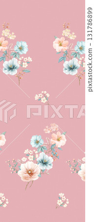 Assorted Handpainted Floral Cartoon And Vintage Patterned Decorative Paper Collection 131786899