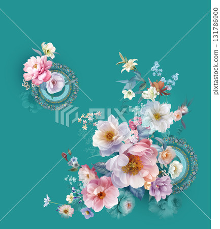 Assorted Handpainted Floral Cartoon And Vintage Patterned Decorative Paper Collection Assorted Handpainted Floral Cartoon And Vintage Patterned Decorative Paper Collection 131786900