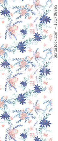 Assorted Handpainted Floral Cartoon And Vintage Patterned Decorative Paper Collection 131786965