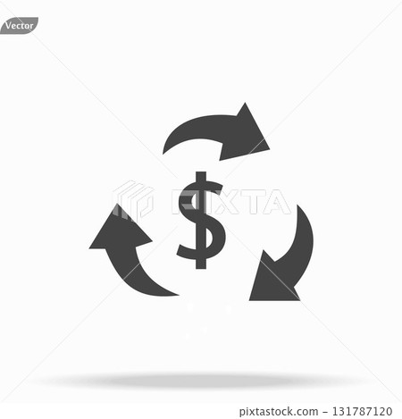 Money icon illustration isolated vector sign symbol 131787120