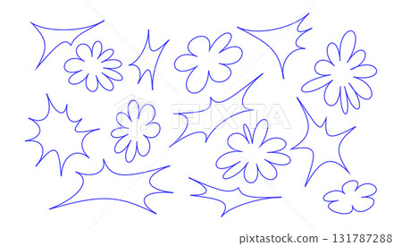 set of abstract stars shapes and flowers, geometric line collection star icons explosion, modern design for card, invitation, wallpaper, poster set of abstract stars shapes and flowers, geometric line collection star icons explosion, modern design for card, invitation, wallpaper, poster 131787288