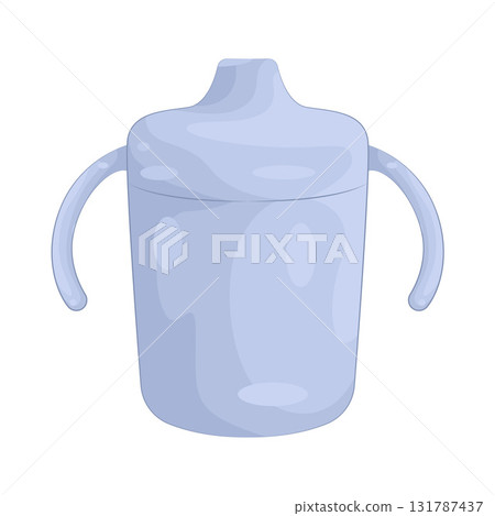 Illustration of sippy cup Illustration of sippy cup 131787437