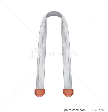 Illustration of camera strap Illustration of camera strap 131787482