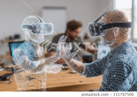 元宇宙空間中的商務會議與未來數位團隊合作 131787500