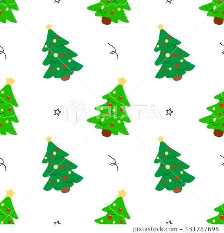 Seamless print with Christmas Tree Seamless print with Christmas Tree 131787698