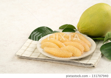 pomelo mid-autumn festival bundan background pomelo Moon Festival ユズ ゆず ぶんたん 15 nights 131787940