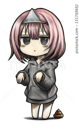 幽靈連帽衫插圖素材 131788682