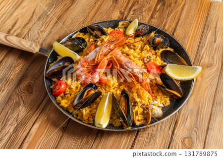 西班牙海鮮飯:西班牙家常飯 西班牙海鮮飯:西班牙家常飯 131789875