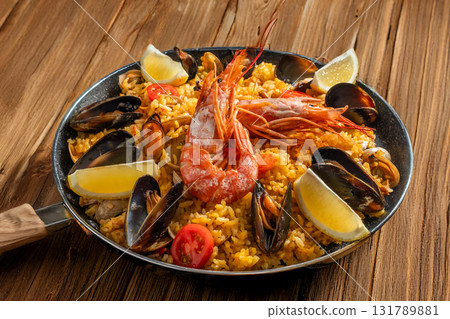 西班牙海鮮飯：西班牙家常飯 131789881